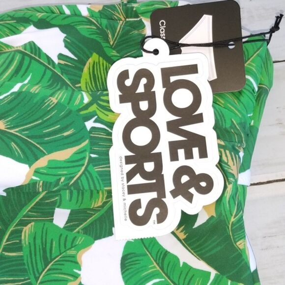 Women's Tropical Print One Piece Bathing Suit Swimsuit Size XS - Picture 5 of 11